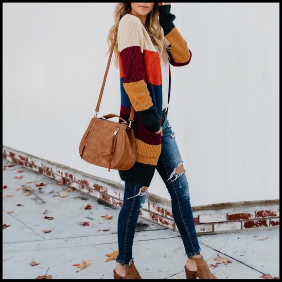 Autumn Stripes Cardi - Picture 4 of 7